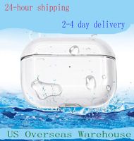For Airpods pro 2 Earphones Accessories Apple airpods 3 Gen Protective Cover Wireless Bluetooth Earphones White Headphone Protecter Shockproof Case