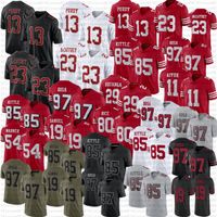 2024 New Christian McCaffrey Deebo Samuel Brock Purdy Football Jersey Nick Bosa George Kittle Fred Warner Jerry Rice Montana Talanoa Hufanga Brandon Aiyuk Young