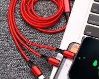 USB Type C Cable for iPhone 14 13 12 11 Pro 3in1 2in1 Micro USB Charging Cable Micro USB Cable fit Huawei Samsung 1.2M