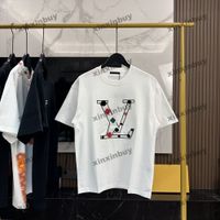 xinxinbuy 2024 Men designer Tee t shirt patch Letter embroid...