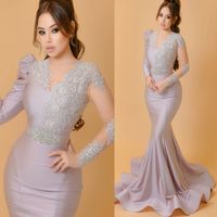 2024 Aso Ebi Arabic Champagne Mermaid Mother Of The Bride Dr...