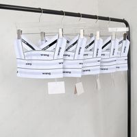 Women Vest Designer Letter Print Short Elastic Suspenders Ts...