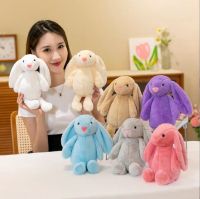 30cm Stuffed Long Ear Rabbit Soft Plush Toys Sleeping Cute B...