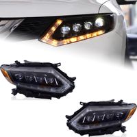 Car Head Light Assembly for Nissan X-trail Headlights 2014 Rouge LED Headlight Orignal Design DRL Hid Option Beam Lights