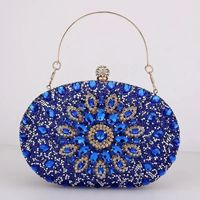 Women Dinner Bag Fashion Sunflower Inlaid Diamond Banquet Hand Dress Evening luxury bag 240129