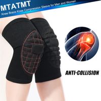 1Pair Protective Sponge Knee Pads for Volleyball Soft Breathable Knee Support Knee Brace for Women Men Sports Football Skating 240124