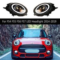 For Mini F54 F55 F56 F57 LED Headlight 14-19 Daytime Running Light Streamer Turn Signal Head Lamp Assembly Front Lights Auto Parts