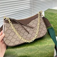 2024 woman shoulder chain bags designer bag fashion crossbody bag luxury handbag purses lady baguette hobo print letter