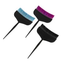 3pcs/set Large Dye Brushes Dyeing Color Balayage Highlight Tint Hairbrush Widened Coloring Kit Fast Applicator 14cm 1866 240117