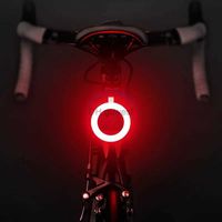 Other Lighting Accessories USB Charge Flashlight For Bicycle Light 7 Styles Led Bike Flash Taillight Cycling Night Warning Lights Cyling Lamp YQ240205