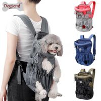 Dog Car Seat Covers Pet Travel Carrier Bag Backpacks Cat Puppy Front Shoulder Carry For Dogs And Cats Breathable Carrying Bags
