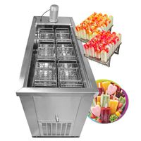 Kolice Commercial Heavy Duty 6 mold sets ice popsicle machin...