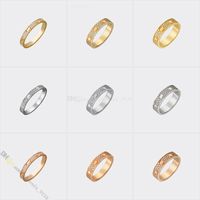 jewelry designer for women designer ring star diamond love screw ring Titanium Steel Gold-Plated Never Fading Non-Allergic, Gold/Silver/Rose Gold, Store/21890787
