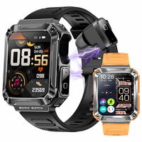 New T93 Smart Watch 3 In 1 TWS Earphones 4GB Large Memory Bl...