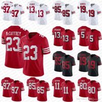 Christian McCaffrey Deebo Samuel Brock Purdy Football Jersey Nick Bosa George Kittle Patrick Willis Fred Warner Jerry Rice Talanoa Hufanga Jack Moody Brandon Aiyuk