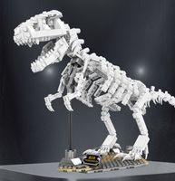 Dinosaur Toy Jurassic World Party Luminous Skeleton Model Ki...