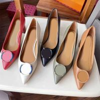 Chunky Heel Dress Shoes tbletter High heel shoes Early Sprin...