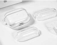 For Airpods 2 pro air pods 3 airpod headphone accessories solid silicone cute protective headphone cover apple wireless charging shockproof case protective cover