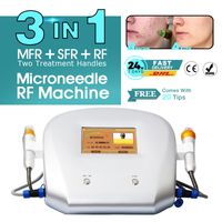 Professional Skin Whitening RF Machine Needles Mesotherapy Device Skin Lifting RF Needle Microneedle Micro Needling Fractional RF Machine Acne Treatment