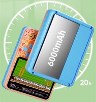 Hot G6 Portable Game Players 666 In 1 Retro Video Game Console Handheld Portable Color Game Player TV Consola AV Output With Power Bank Function