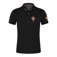 Men' s Polos Footballer Portugal 2023 Men' s Summer B...