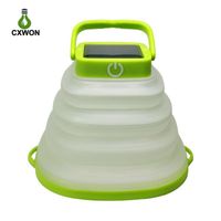 Solar Camping Lantern Portable USB Rechargeable Collapsible ...