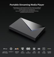 UTOCIN Alpha Android 11.0 TV Box Amlogic S905W2 2GB 16GB 2.4G 5G WiFi Bluetooth 4k AV1 Set Top Box Media Steamer Box VS XTV Box