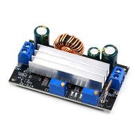 Adjustable step- up and step- down power supply module for sol...
