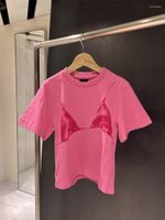 Women' s T Shirts Fashion Bikinis Print Pattern Cotton O...