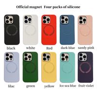 New Arrival Wireless Charging Silicone Shockproof Magnetic P...