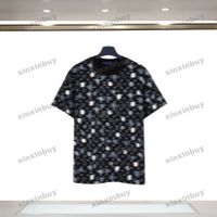 xinxinbuy 2024 Men designer Tee t shirt dots Wave point Lett...