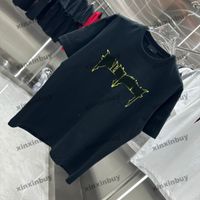 xinxinbuy 2024 Men designer Tee t shirt Letter towel embroid...