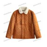 xinxinbuy 2024 Men designer Jacket wool letters long sleeve ...
