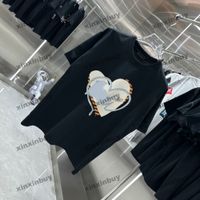 xinxinbuy 2024 Men designer Tee t shirt Love letter print ro...