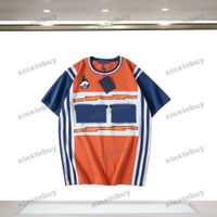 xinxinbuy 2024 Men designer Tee t shirt 1854 Flame letter em...