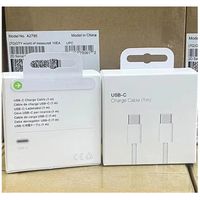 60W PD USB C charge Cable type c charger for iPhone 15 Pro max plus MacBook Fast Charging Cables For Samsung Xiaomi Huawei With retail package