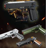 Minifigures Military Build Block Gun 385PCS Pistol Gun acces...