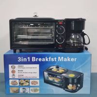 Cross border manufacturer three in one breakfast machine hou...