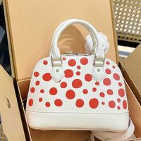 Fashion Polka Dot Shell Bag Leather Designer Handbags Women ...