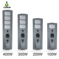 100W 200W 300W 400W Solar Street Light LED Parking Lot Light...