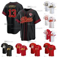 Christian McCaffrey Deebo Samuel Brock Purdy Baseball Jersey Nick Bosa George Kittle Patrick Willis Fred Warner Jerry Rice Talanoa Hufanga Jack Moody Brandon Aiyuk