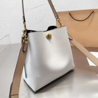 NEW 5color Bucket Bags Totes C- Letter Designer Bag Women Lux...