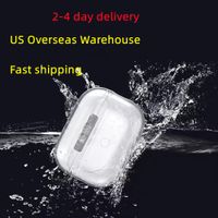 For Airpods 2 pro air pods 3 airpod Headphone Accessories Solid Silicone Cute Protective Earphone Cover Apple Wireless Charging Box Shockproof Case