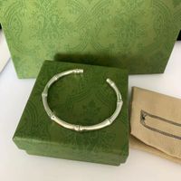 Fashion Letter Bracelet Bangles Plated Silver esigner For Women Men Jewelry Supply
