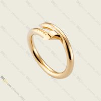 nail ring designer ring for women Titanium Steel rings Gold-Plated Never Fading Non-Allergic,Gold Ring; Store/21786687