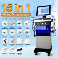 15 in 1 Professional hydra dermabrasion machine hydro microdermabrasion facial care skin equipment