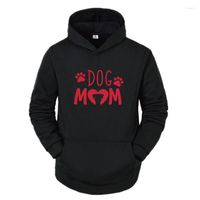 Women' s Hoodies Fashion Dog Mom Print Women Cotton Casu...
