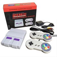 Super Mini Retro Game Console With Dual Controllers Classic HD TV Out Home Video Gaming Players Built-in 94 16 Bit Games System For SFC SNES NES NEW