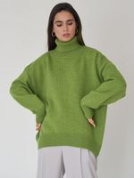 Women' s Sweaters Women O Neck Autumn Winter Thick Warm ...
