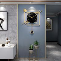 Wall Clocks Clock Hanging Living Room Light Luxury Modern Simple Personalized Creative Art Fashion Home Decoration